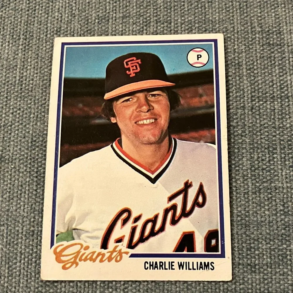 1978 Topps San Francisco Giants Baseball Card Trading Card